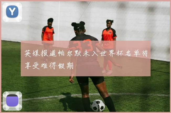 英媒报道帕尔默未入世界杯名单将享受难得假期